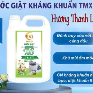 Nước giặt thảo mộc xanh x4
