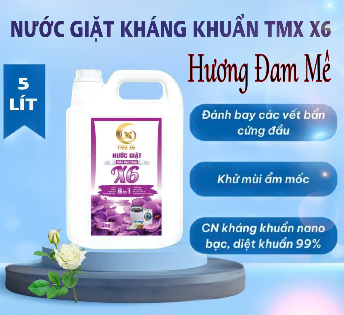 NƯỚC GIẶT TMX X6