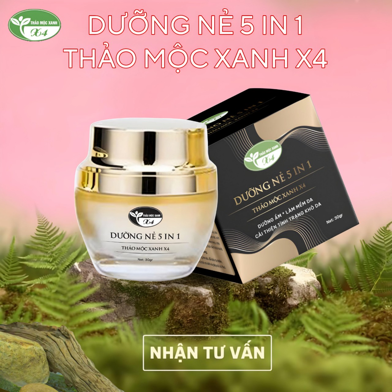 Dưỡng Nẻ 5 In Thảo Mộc Xanh X4 - Ảnh 3