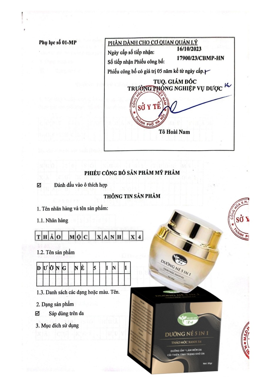 Dưỡng Nẻ 5 In Thảo Mộc Xanh X4 - Ảnh 2