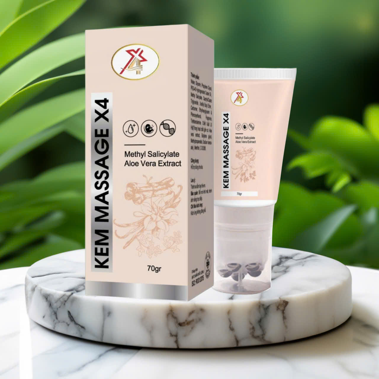 Kem Massage Tmx X4