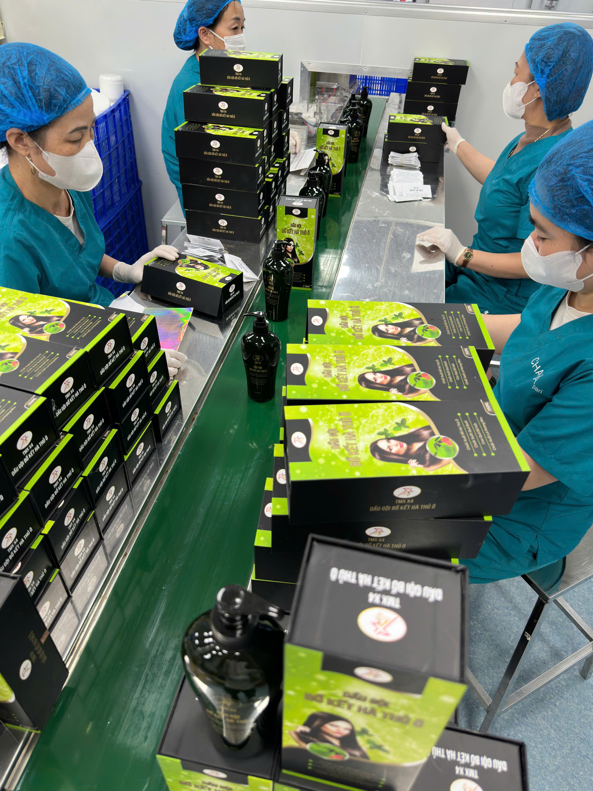 Dầu Gội Thảo Mộc Xanh X4 350Ml - Ảnh 4