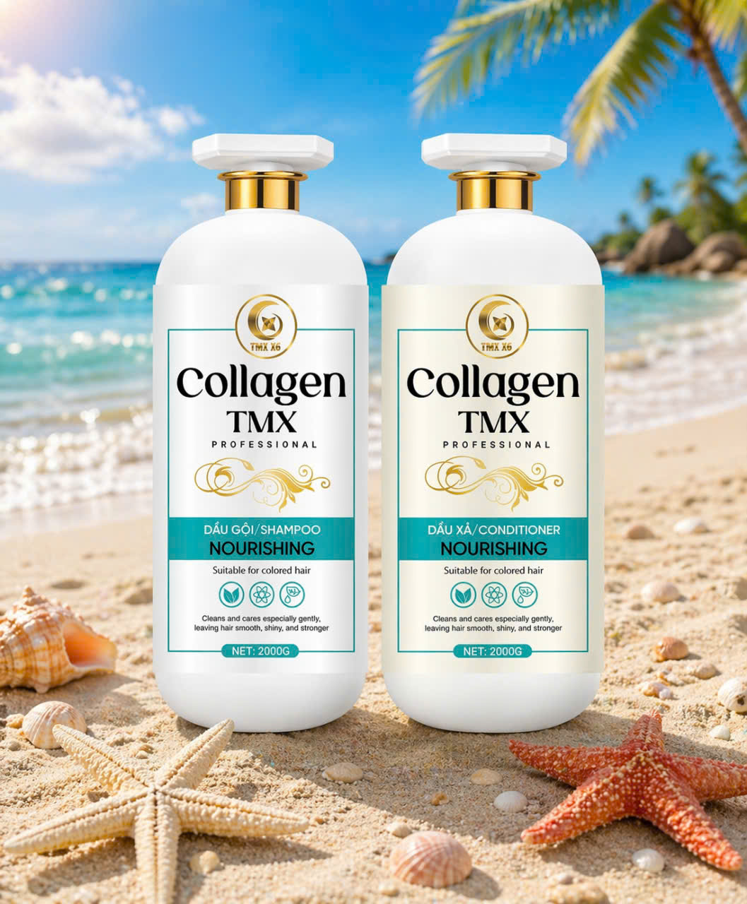 DẦU XẢ COLLAGEN TMX 2000g