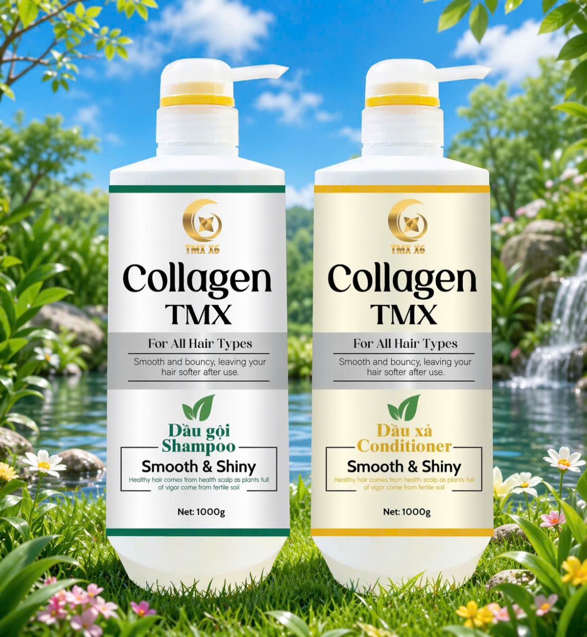 DẦU XẢ COLLAGEN TMX 1.000g